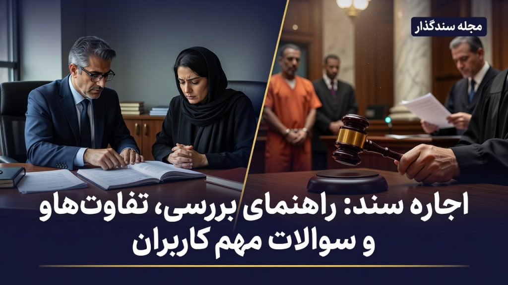 اجاره سند؛ راهنمای بررسی، تفاوت‌ها و سوالات مهم کاربران