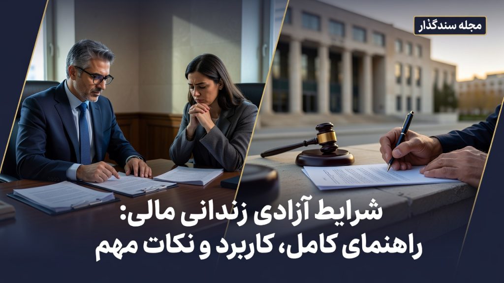 شرایط ازادی زندانی مالی؛ راهنمای کامل، کاربرد و نکات مهم